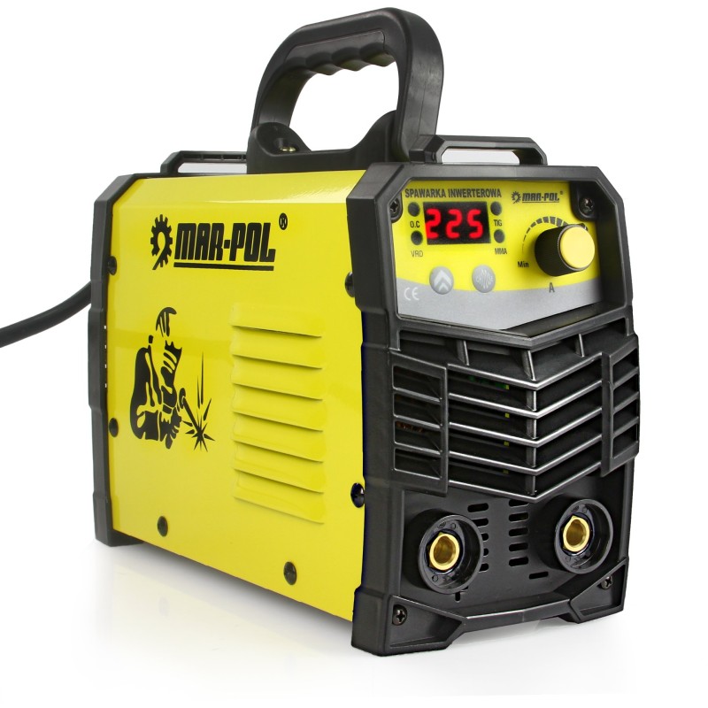 Saldatrice MMA/TIG 330A Inverter Raffreddamento attivo Corrente Regolabile Display Cavo Alimentazione 2 m